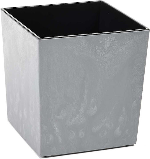 HowHomely Γλάστρα Τσιμεντένια Gray 25εκ.