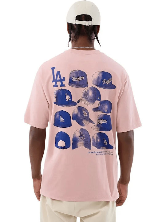 New Era La Dodgers Mlb T-shirt Pastel Pink