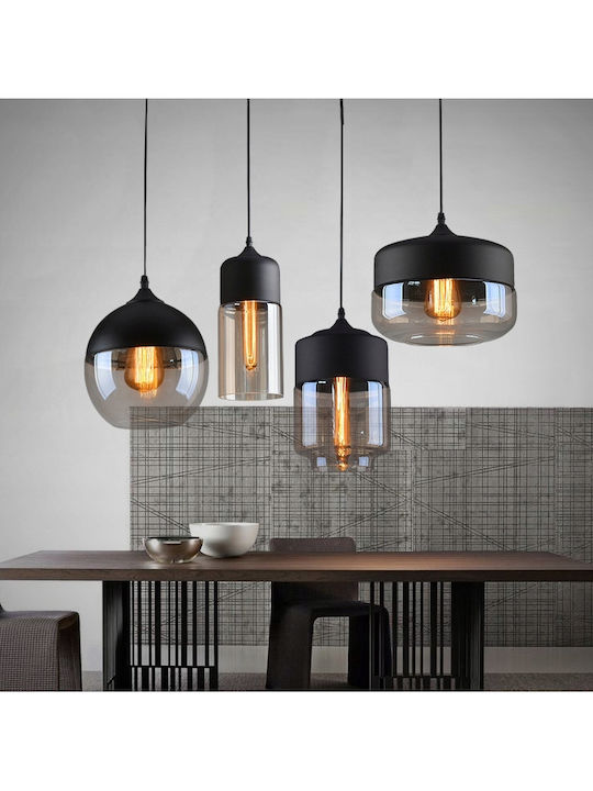 Oslo Chrome Globe Lamp Shade 20cm