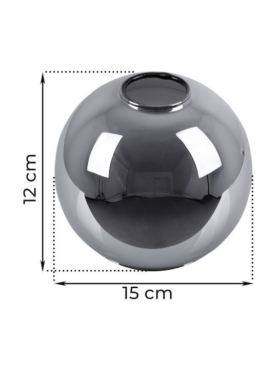 Абажур Bergen Chrome Стъкло Топка 15см