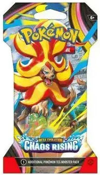 Pokemon Mega Evolution: Chaos Rising Booster Pack English Various Designs