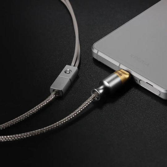 Ddhifi M110c Usb-c Декодиращ Кабел за Слушалки – Hi-res Dac и Усилвател Iem Кабел Es9603q Чип и Mmcx Конектор