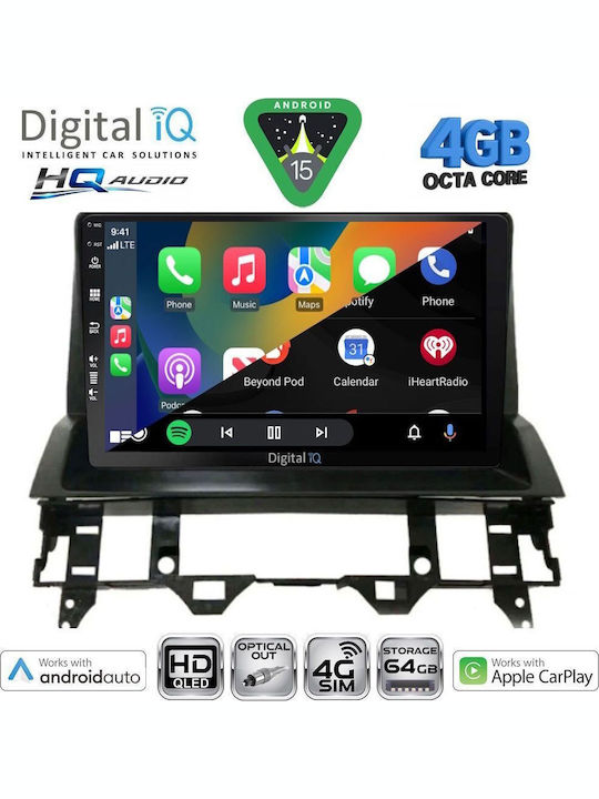 Digital IQ Ηχοσύστημα Αυτοκινήτου για Mazda 5 2004-2010 (Bluetooth/USB/WiFi/GPS/Apple-Carplay/Android-Auto) με Οθόνη Αφής 9"