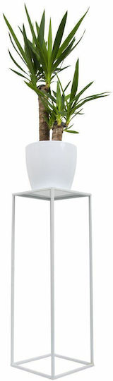 HowHomely White Plant Stand 24x24x70cm