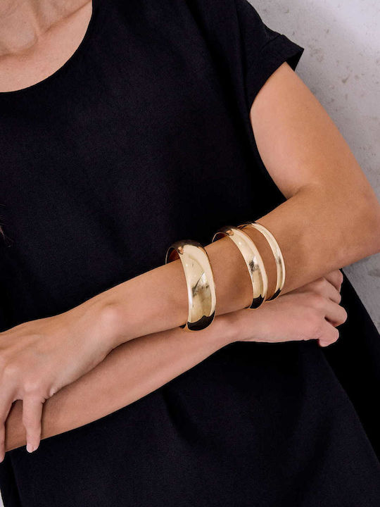 Celestino Module 3 Bratari Tip Cuff Aurii
