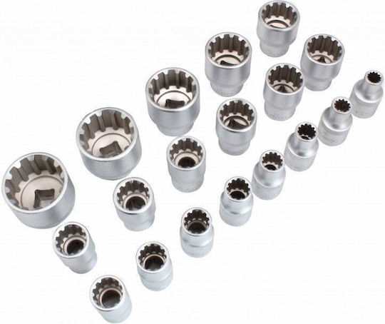 Geko Priză Torx Cu Gazdă Cadru 1/2", 3/8", 3/4"