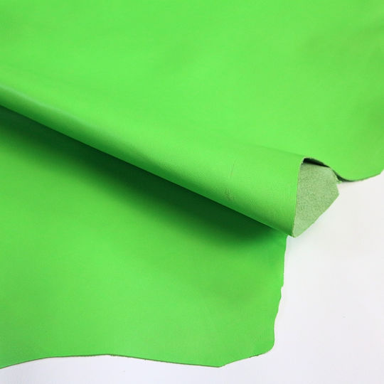 Leather Nappa Summer Green 11605nl 0.36-0.44m²