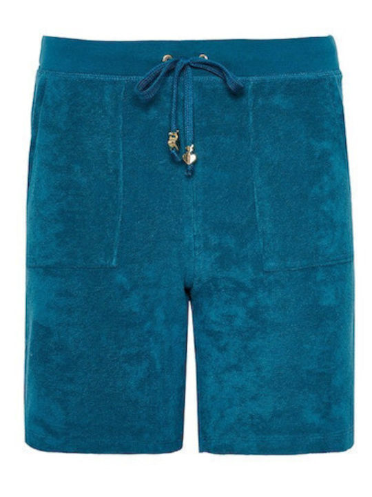 Women's Terry Bermuda Blue