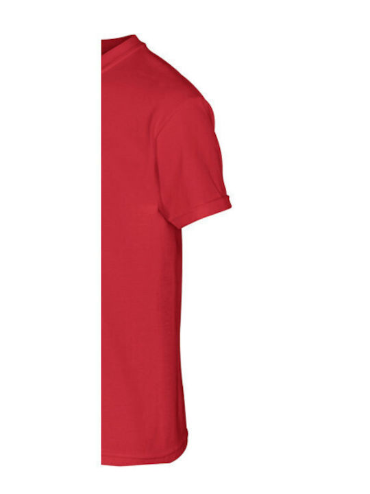 Kids Top Short-sleeved Red Small