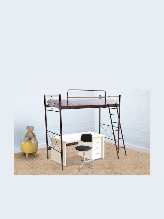 Κουκέτα Μονή για Στρώμα 90x190cm Κουκέτα Μονή για Στρώμα 90x190cm
