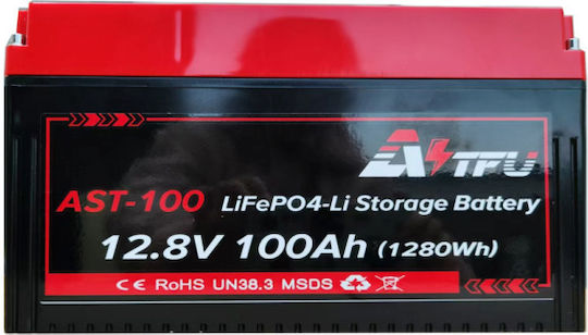 Lifepo4 Batterie 12.8V 100Ah SolarFam