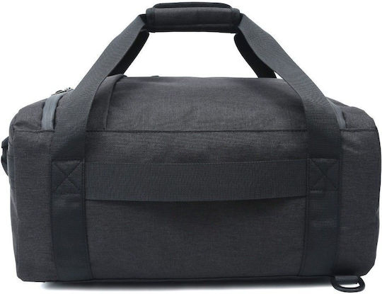 RCM Sak Voyage Back 25l Black Fabric L40xW20xH30cm