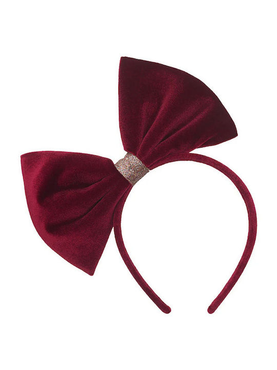 Mimi & Lula Παιδική Στέκα Μαλλιών Christmas Giant Velvet Bow Alice