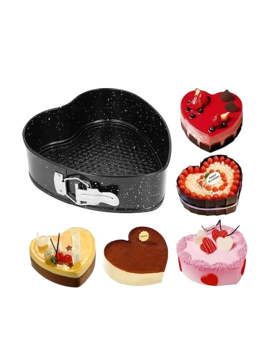 Brunbeste Formă Pentru Tort Inimă Cu Bază Detasabilă 24x24cm