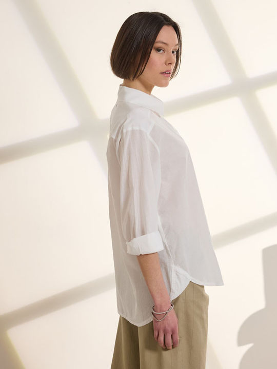 Long Sleeve Women's Shirt White