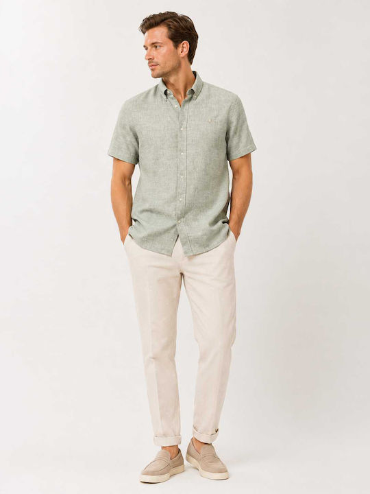 Short Sleeve Shirt Laurel Wreath Green