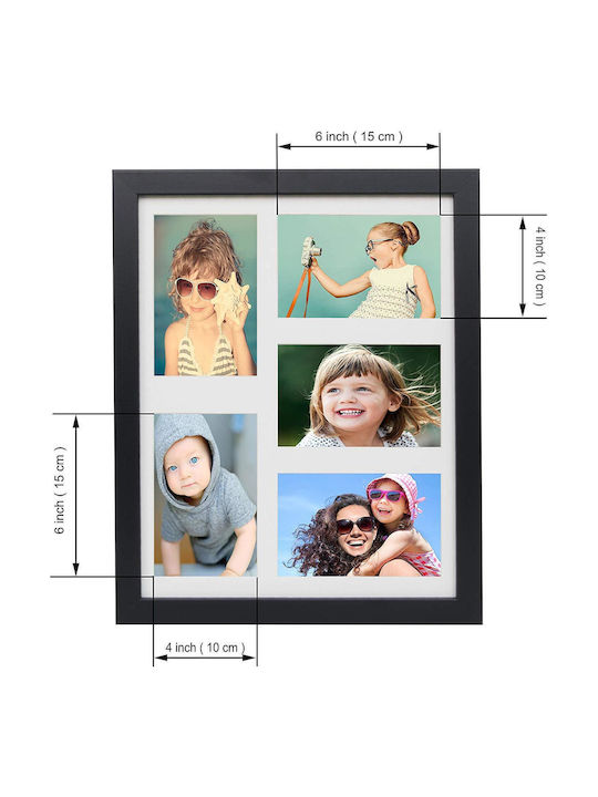 BD art Fotorahmen Hölzernes mit Schwarzem Rahmen