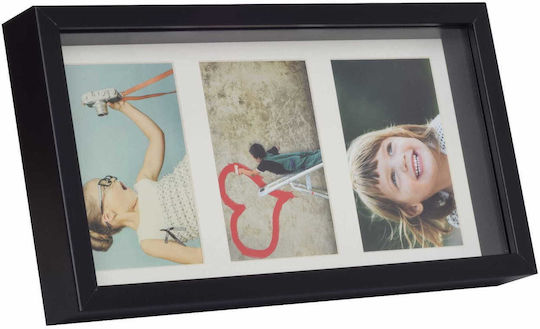 BD art Multi Bilderrahmen mit 3 Fotorahmen Schwarz Hölzernes BD art Multi Bilderrahmen mit 3 Fotorahmen Schwarz Hölzernes