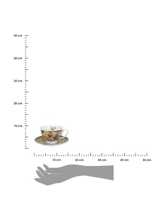 Ceașcă De Cafea Din Porțelan Maro 250ml