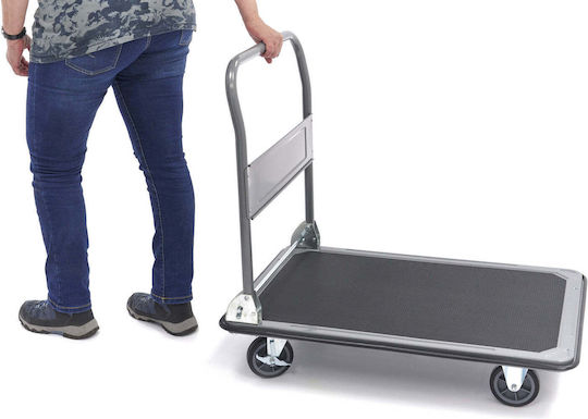 HBM Machines Cărucior de Transport pentru Sarcină de până la 350 kg în Culoare Albastră