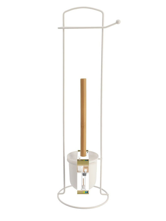 Tendance Bamboo Toilet Brush White