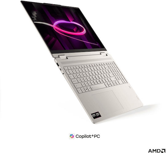 Lenovo Yoga 7 2-in-1 16AGP11 16" OLED FHD+ Touchscreen (Ryzen AI 300 Series-445/16GB/512GB SSD/W11 Home) Seashell (International English Keyboard)