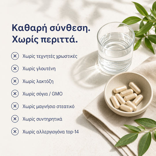 Bionera Συμπλήρωμα για την Υποστήριξη του Μεταβολισμού & τη Διαχείριση του Σωματικού Βάρους 270 κάψουλες