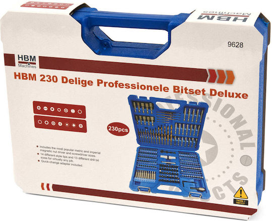 HBM Machines Set 230 HSS Bohrmaschinen Für Metall