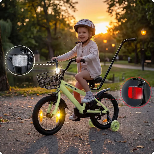 Voltouri 14" Kinderfahrrad BMX Grünes
