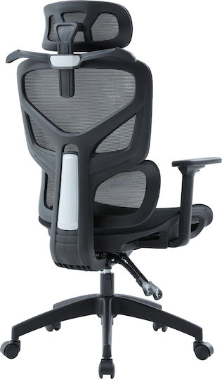 HomeMarkt Apex Office Chair With Adjustable Arms Black