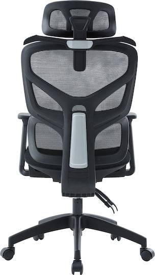 HomeMarkt Apex Office Chair With Adjustable Arms Black