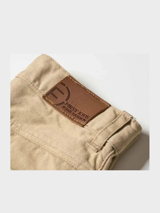 Kids Beige Trouser