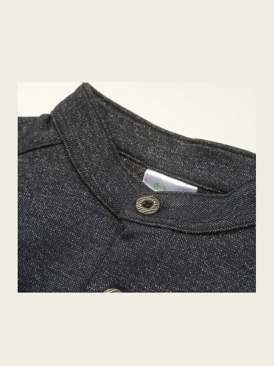 Kids Long-Sleeved Shirt Blue
