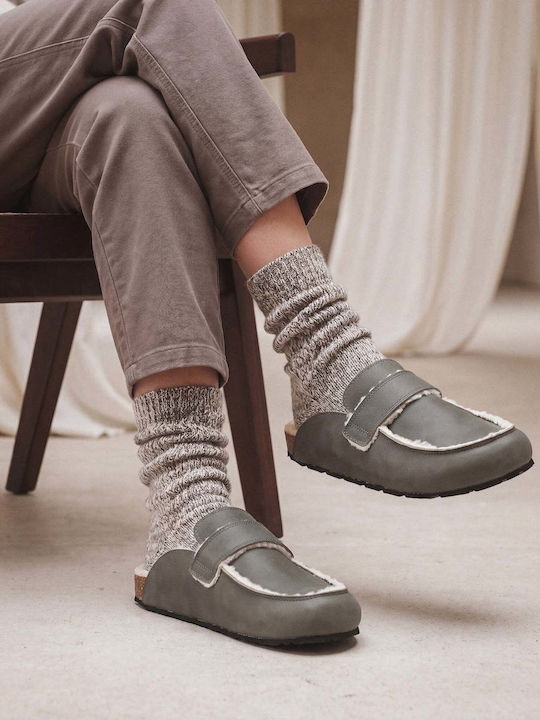 Men's Sandals in Green Colour