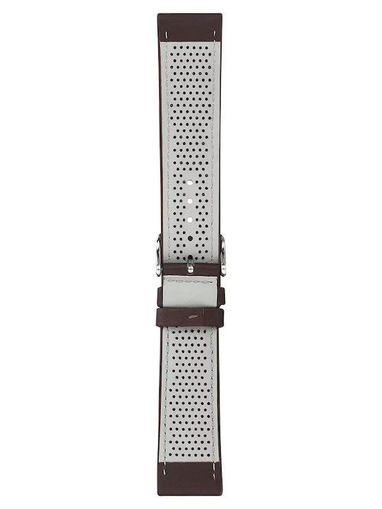 Morellato Δερμάτινο Λουράκι Μαύρο 18mm