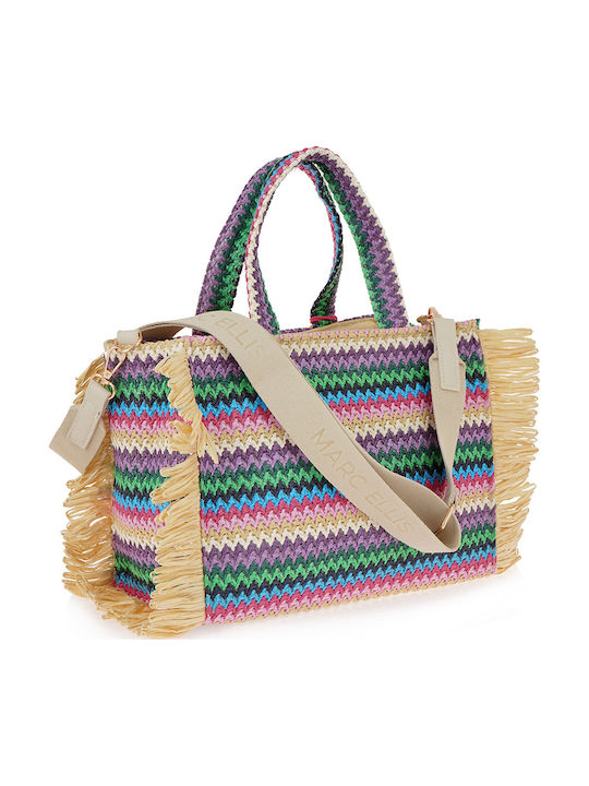 Straw Women's Shoulder Bag Multicolour