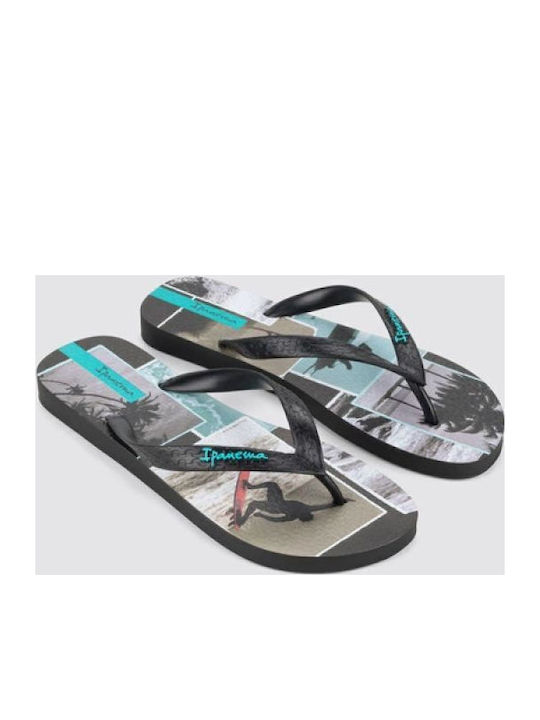 Summer Ανδρικά Flip Flops Μαύρα