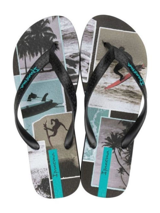 Summer Ανδρικά Flip Flops Μαύρα