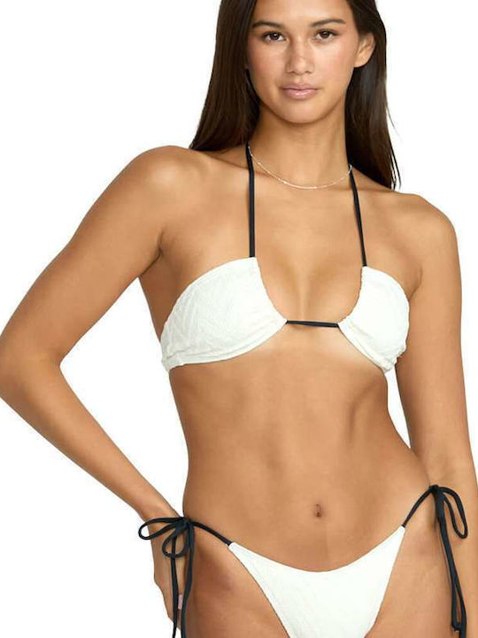 V Baby Bikini Triangle Star White