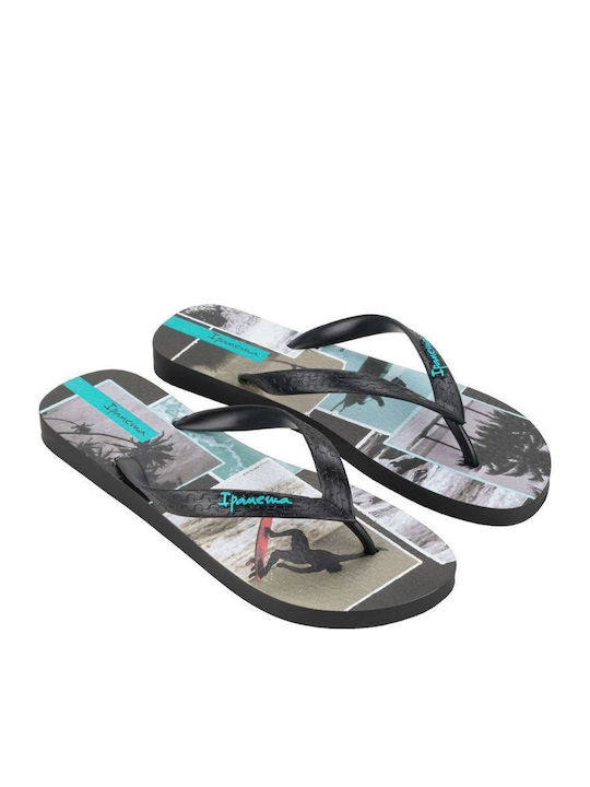 Summer Ανδρικά Flip Flops Μαύρα