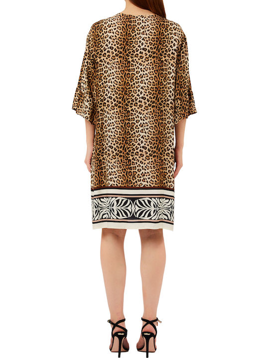 Καλοκαιρινό Mini Φόρεμα Animal Print