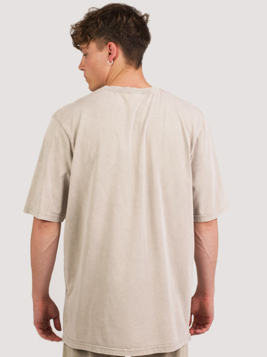 T-shirt Μπεζ