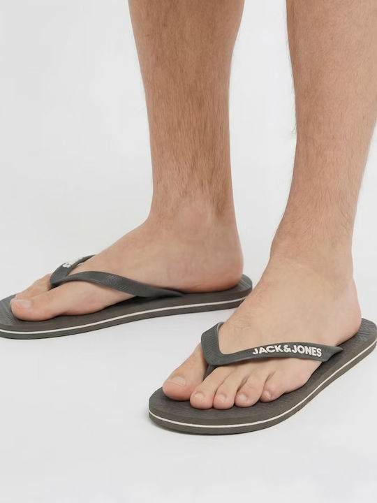 Jack & Jones Slapi Bărbați Flip Flops Verde Închis
