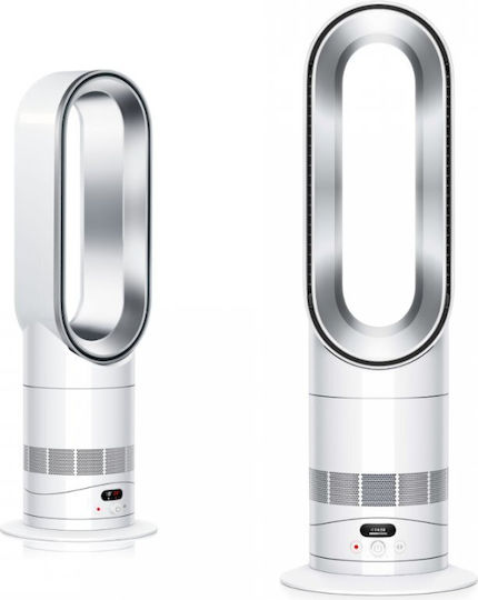 Dyson Hot+Cool HF1 Κεραμικό Αερόθερμο Δωματίου Δαπέδου Λευκό 2250W