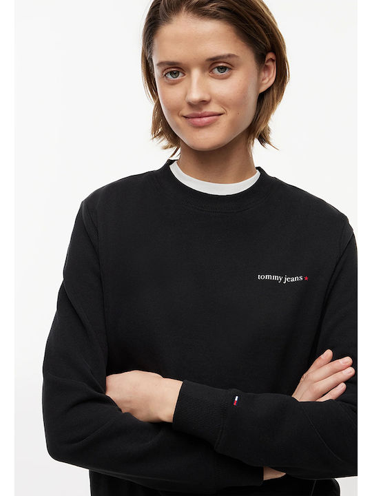 Women's Velvet Sweatshirt Black