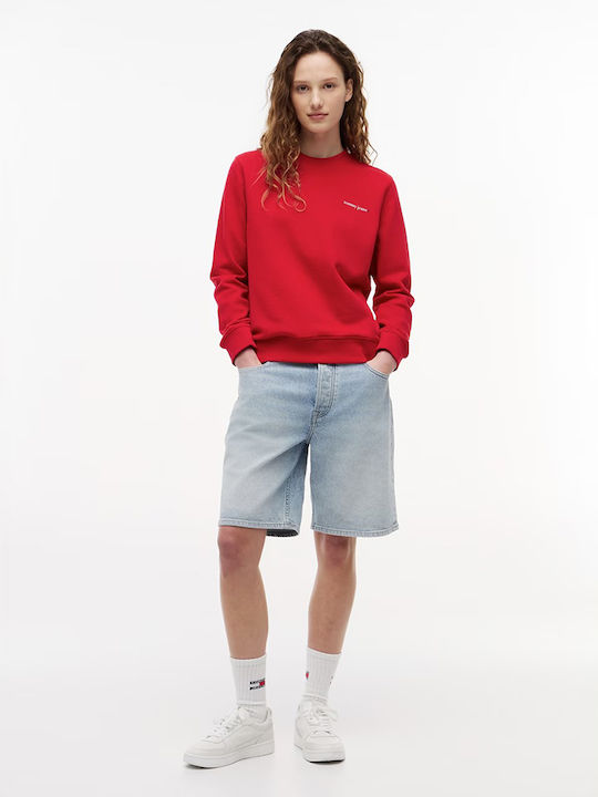 Logo Damen Sweatshirts Rot