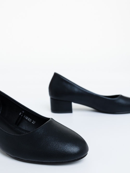 Damen Ballerinas aus Leder in Schwarz