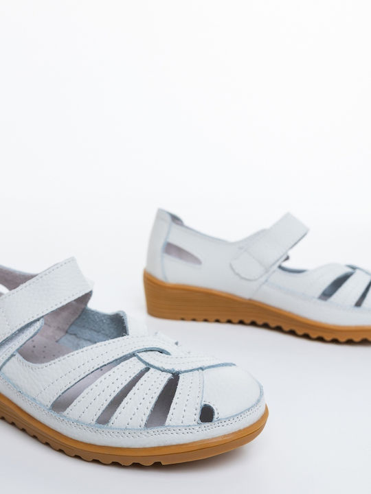 Women's White Ballerina Shoes