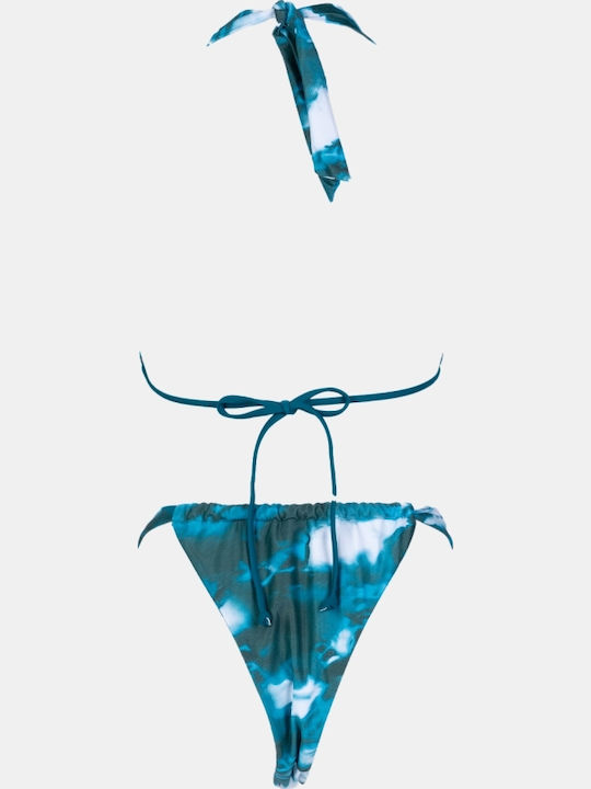 Set Bikini Τριγωνάκι Πετρολ