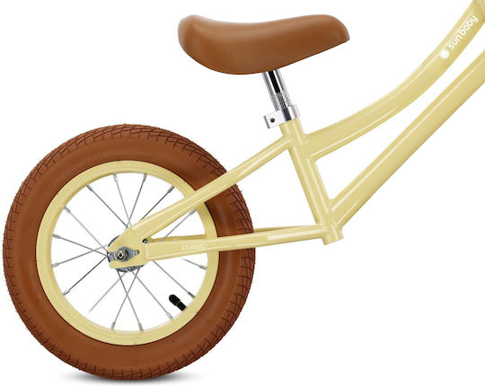 Sun Baby Bicicletă Fără Pedale Galbenă